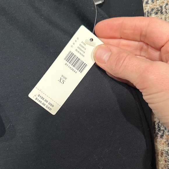 Varley Black Slim Pant 27.5” length - Picture 3 of 6